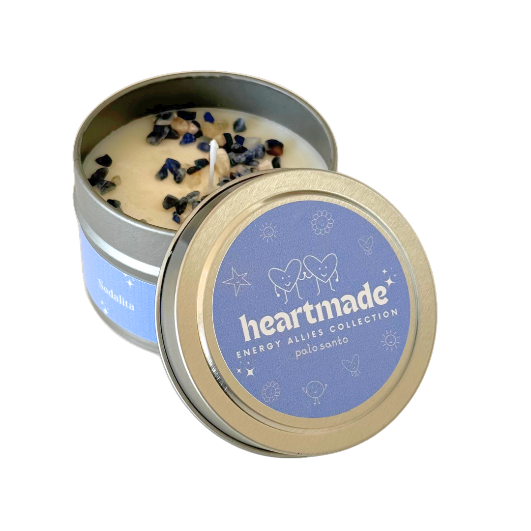 Energy Allies: Velas con Cuarzos